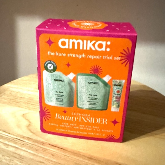 Amika the kure strength repair trial travel mini set NWT - Picture 2 of 6